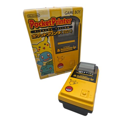 Nintendo (ニンテンドー) ポケットプリンター MGB-007 イエロー/ピカチュウ
