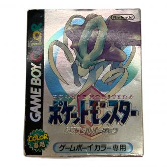 ポケットモンスタークリスタルバージョン ゲームボーイ用ソフト 箱ダメージ有 -
