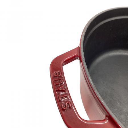 Staub (ストウブ) 両手鍋 LA COCOTTE SIZE 24cm レッド｜トレファクONLINE