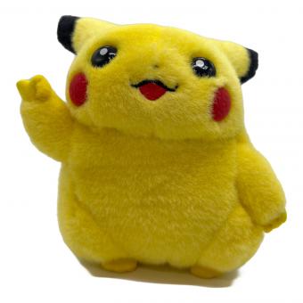 POKEMON PLUSH ピカチュウ ピース ヌイグルミ @ 初期、おなかを押すと音が鳴ります