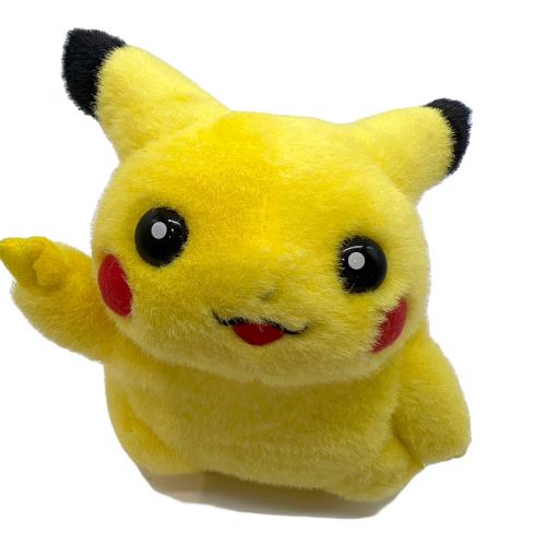 POKEMON PLUSH ピカチュウ ピース ヌイグルミ @ 初期、おなかを押すと音が鳴ります