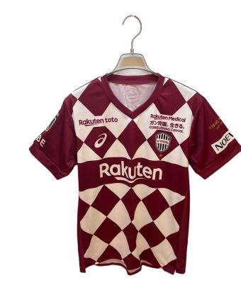 asics (アシックス) ヴィッセル神戸 (ヴィッセルコウベ) サッカーユニフォーム レッド サイズ:L 未使用品