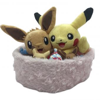 ポケモン シーズンピカチュウ＆イーブイ 冬 ヌイグルミ