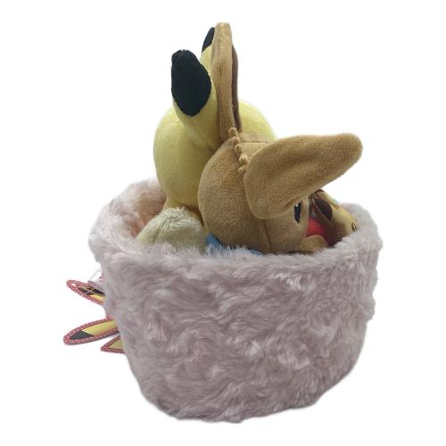 ポケモン シーズンピカチュウ＆イーブイ 冬 ヌイグルミ