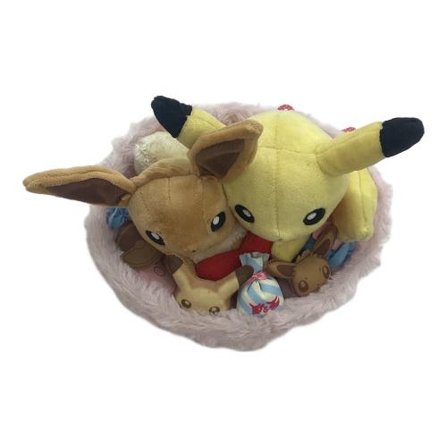 ポケモン シーズンピカチュウ＆イーブイ 冬 ヌイグルミ