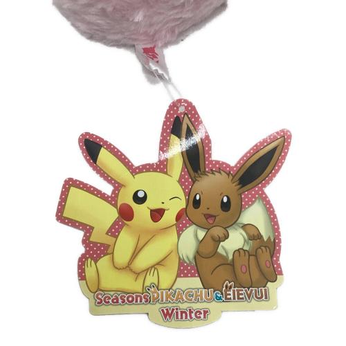 ポケモン シーズンピカチュウ＆イーブイ 冬 ヌイグルミ