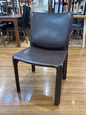 CASSINA (カッシーナ) アームレスチェアー U-3 ブラウン CAB