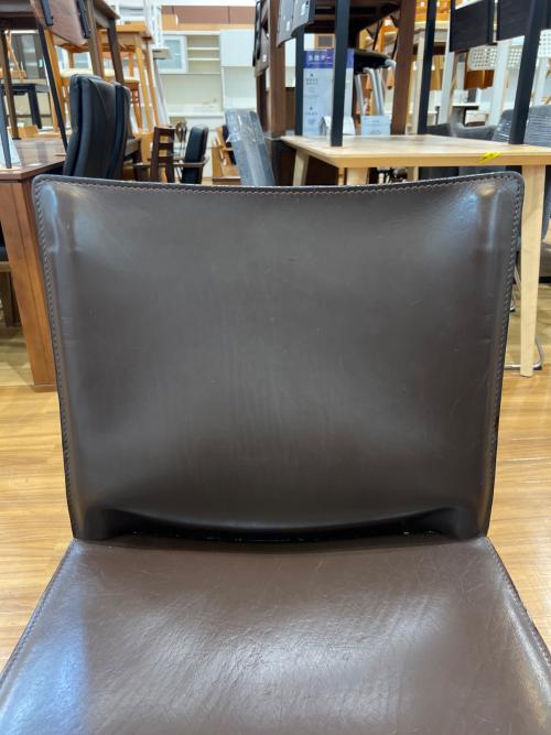 CASSINA (カッシーナ) アームレスチェアー U-3 ブラウン CAB