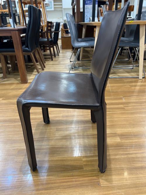 CASSINA (カッシーナ) アームレスチェアー U-3 ブラウン CAB