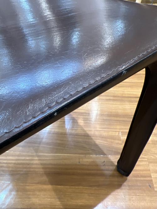 CASSINA (カッシーナ) アームレスチェアー U-3 ブラウン CAB