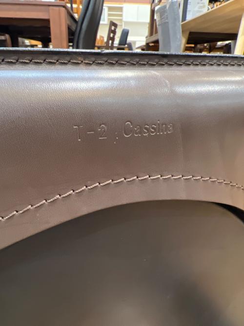 CASSINA (カッシーナ) アームレスチェアー U-3 ブラウン CAB