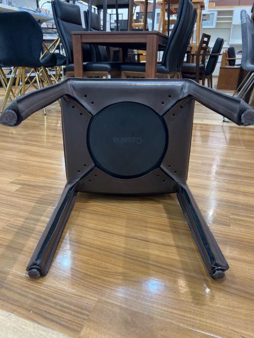 CASSINA (カッシーナ) アームレスチェアー U-3 ブラウン CAB