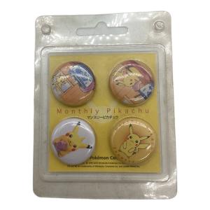 Pokemon Center (ポケモンセンター) 缶バッジ マンスリーピカチュウ キャラクターグッズ @