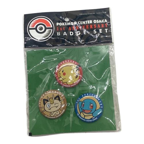 Pokemon Center (ポケモンセンター) BADGE SET 1周年記念 キャラクターグッズ @