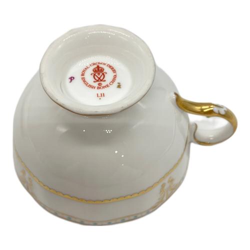 ROYAL CROWN DERBY (ロイヤルクラウンダービー) カップ&ソーサー ロンバディー
