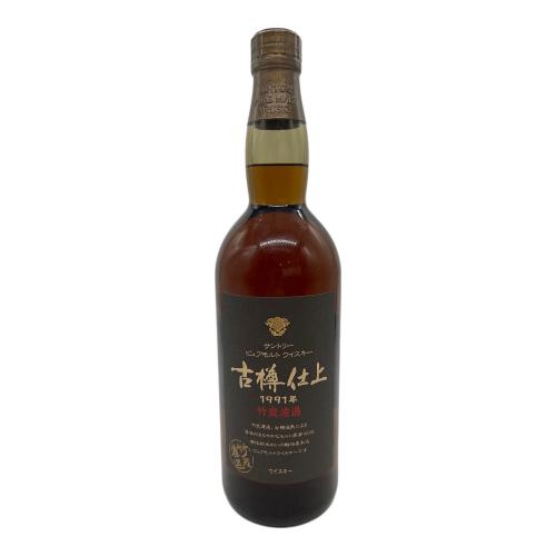 サントリー 古樽仕上 ウイスキー 1991年 750ml