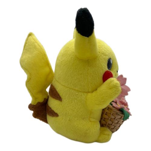 Pokemon Center (ポケモンセンター) マンスリーピカチュウ ヌイグルミ 2005 4月 桜 花かご @