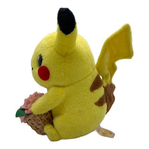 Pokemon Center (ポケモンセンター) マンスリーピカチュウ ヌイグルミ 2005 4月 桜 花かご @
