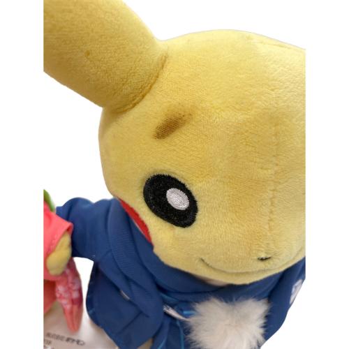 Pokemon Center (ポケモンセンター) マンスリーピカチュウ ヌイグルミ 2016お正月ペアセット ヨゴレ有 @
