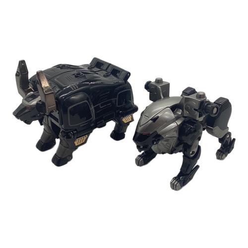 百獣戦隊ガオレンジャー (ヒャクジュウセンタイガオレンジャー) 百獣合体 ガオキング ブラックバージョン 戦隊ヒーロー ※パーツ現状販売 @