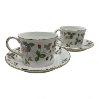 Wedgwood (ウェッジウッド) カップ&ソーサー デルフィ ワイルドストロベリー