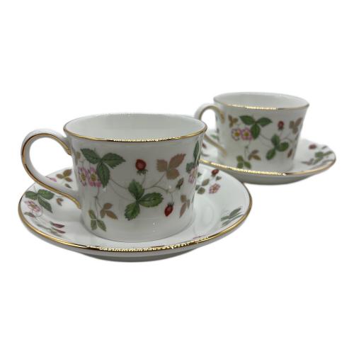 Wedgwood (ウェッジウッド) カップ&ソーサー デルフィ ワイルドストロベリー