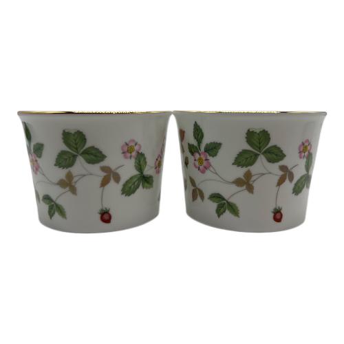 Wedgwood (ウェッジウッド) カップ&ソーサー デルフィ ワイルドストロベリー