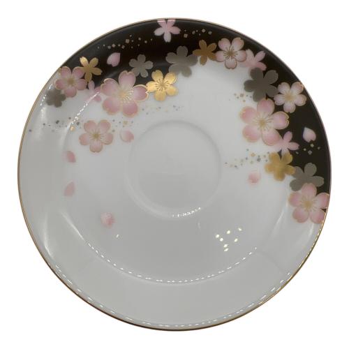 大倉陶園 (オオクラトウエン) ティー碗皿 友禅桜
