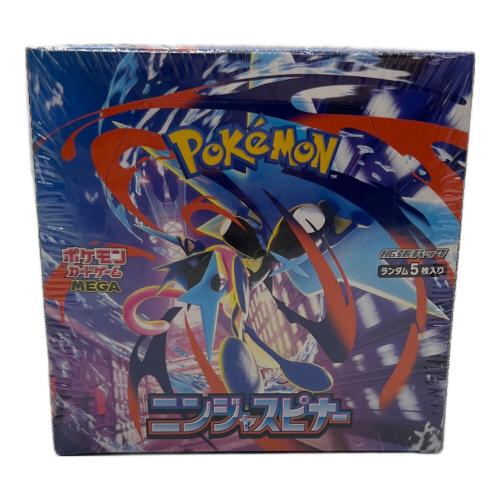 ポケモンカードゲーム MEGA 拡張パック ニンジャスピナーBOX ポケモンカード