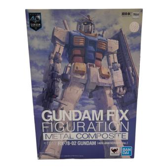 BANDAI (バンダイ) RX-78-02 GUNDAM フィギュア 40周年記念Ver. 箱キズ有 GUNDAM FIX FIGURATION