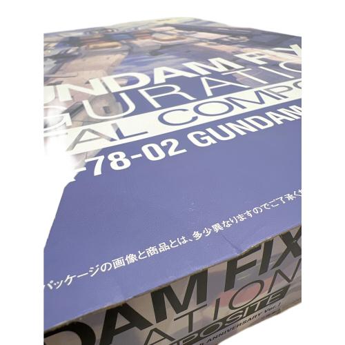 BANDAI (バンダイ) RX-78-02 GUNDAM フィギュア 40周年記念Ver. 箱キズ有 GUNDAM FIX FIGURATION