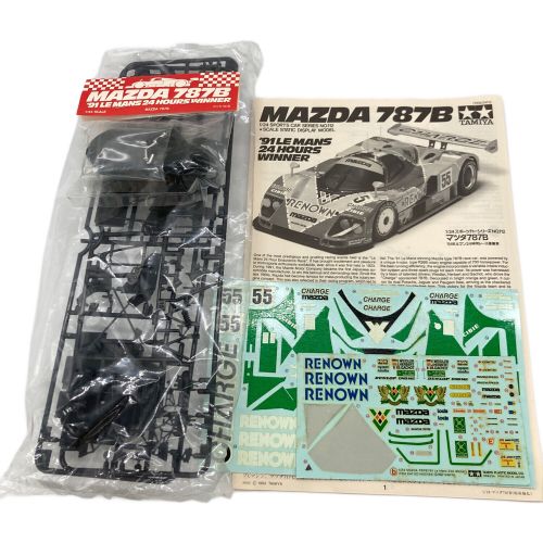 TAMIYA (タミヤ) プラモデル 車 プラモデル マツダ787B 91年ルマン24時間レース優勝車