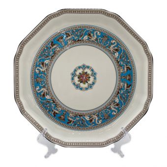 WEDGWOOD (ウェッジウッド) フロレンティーン ターコイズ オクタゴナルディッシュ