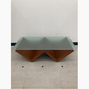 arflex (アルフレックス) ローテーブル ブラウン 57 ガラストップ MONTAGNA