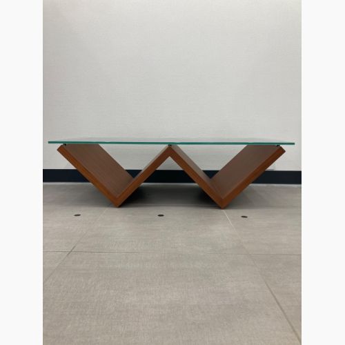 arflex (アルフレックス) ローテーブル ブラウン 57 ガラストップ MONTAGNA