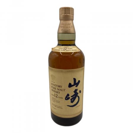 サントリー 山崎 12年 ピュアモルト 750ml ジャパニーズウィスキー