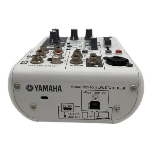 YAMAHA (ヤマハ) オーディオインターフェース AG03