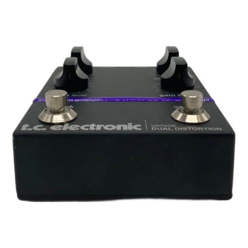 t.c.electronic (ＴＣエレクトロニック) ディストーション Vintage Dual Distortion 960520001 動作確認済み