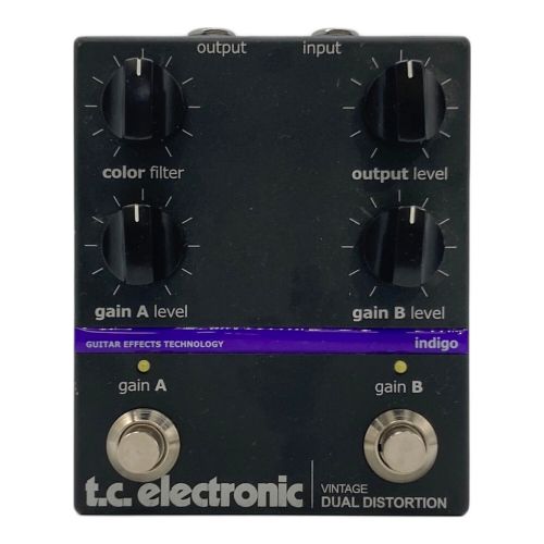 t.c.electronic(TＣエレクトロニック) Vintage Dual Distortion Pedal