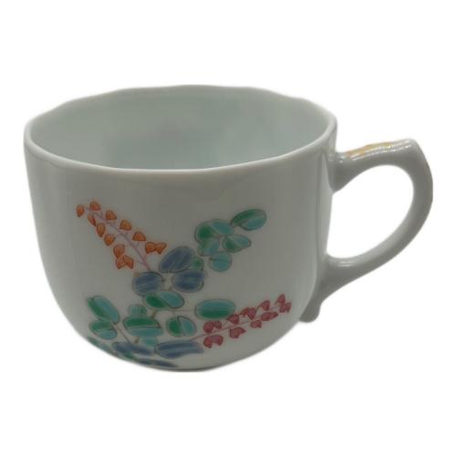 深川製磁 (フカガワセイジ) カップ&ソーサー 万葉萩