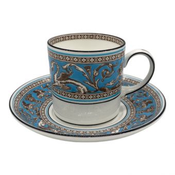 WEDGWOOD(ウェッジウッド) フロレンティーン・ターコイズ カップ&ソーサー