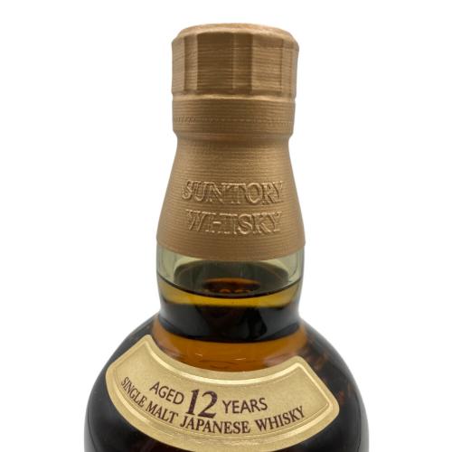 サントリー 山崎 ジャパニーズウィスキー 12年 シングルモルト 箱付 700ml