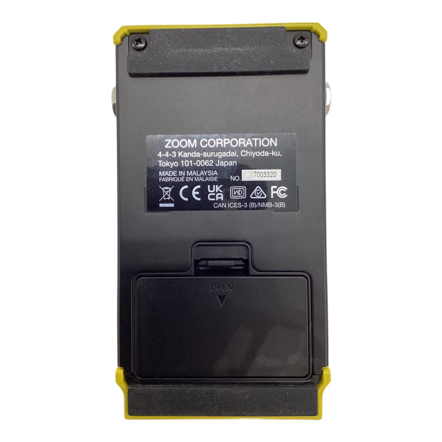 ZOOM (ズーム) マルチエフェクター MULTISTOMP MS-200D+｜トレファクONLINE