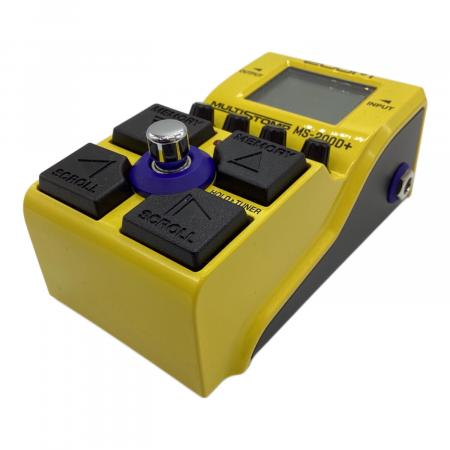 ZOOM (ズーム) マルチエフェクター MULTISTOMP MS-200D+｜トレファクONLINE