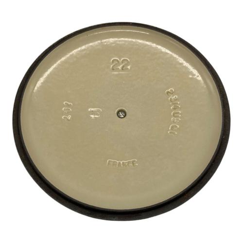 LE CREUSET (ルクルーゼ) 鍋 SIZE 22cm ライトグリーン マルミット22