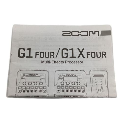 ZOOM (ズーム) エフェクター 本体・取説のみ G1 FOUR