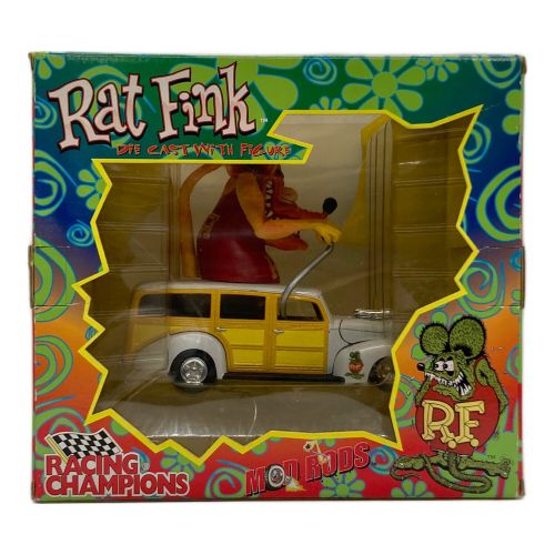 RACING CHAMPIONS(レーシングチャンピオン) RAT FINK DIE CAST WITH FIGURE