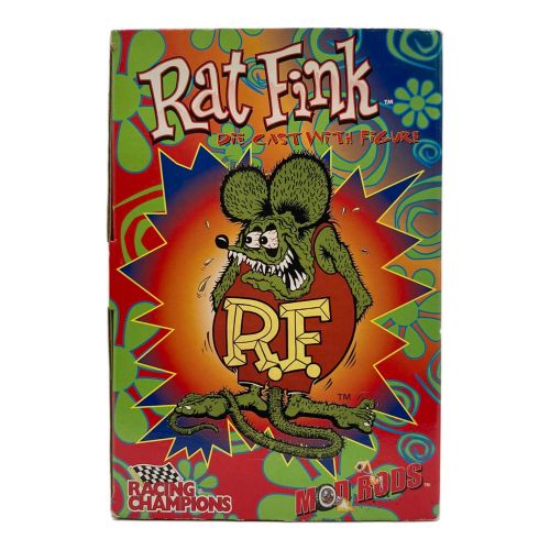 RACING CHAMPIONS(レーシングチャンピオン) RAT FINK DIE CAST WITH FIGURE