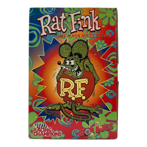 RACING CHAMPIONS(レーシングチャンピオン) RAT FINK DIE CAST WITH FIGURE