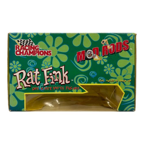 RACING CHAMPIONS(レーシングチャンピオン) RAT FINK DIE CAST WITH FIGURE